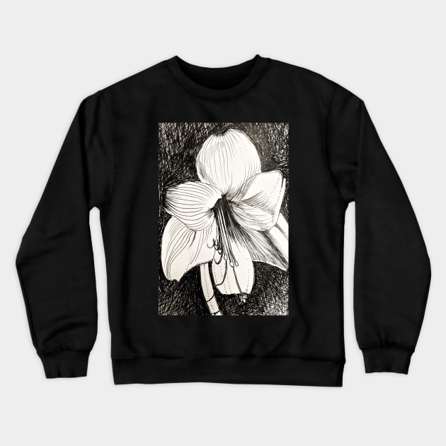 daylily at night Crewneck Sweatshirt by chadtheartist